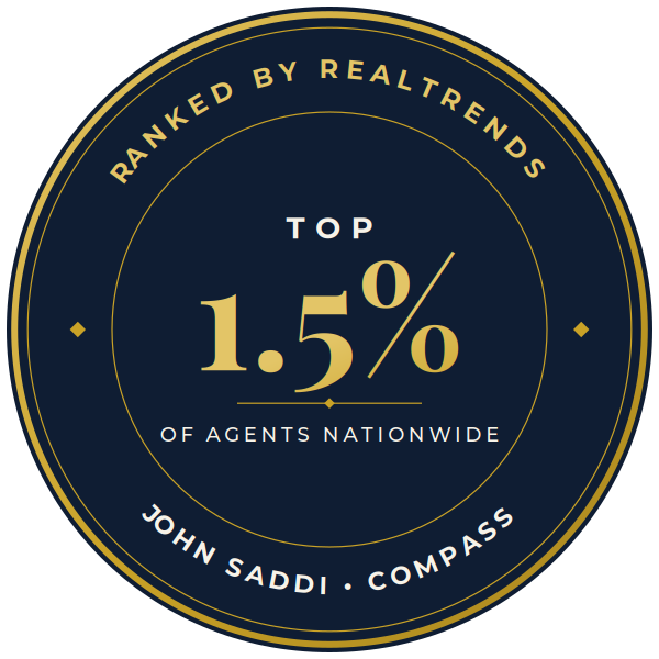 Ranked by RealTrends in the top 1.5 percent of agents nationwide